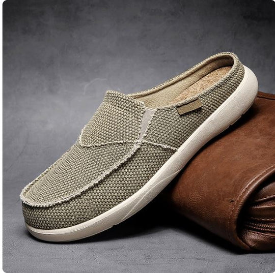 Coole Slip-On Denim Sneakers voor Mannen