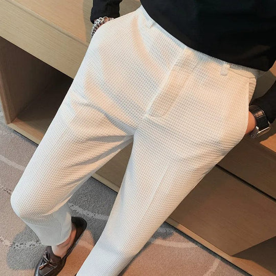 Slim Fit Kostuumbroek voor Mannen