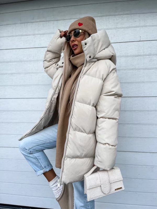 Trendy Oversized Donsjas voor Vrouwen