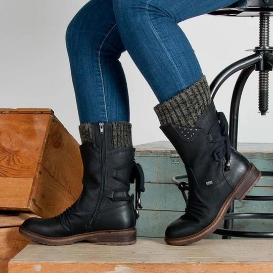 Winterlaarzen met Veters voor Vrouwen