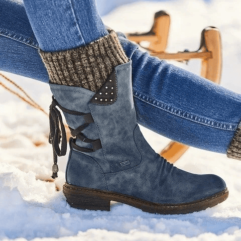 Winterlaarzen met Veters voor Vrouwen