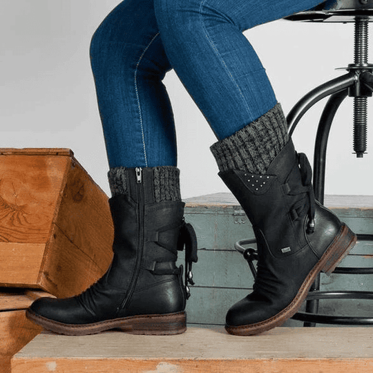 Winterlaarzen met Veters voor Vrouwen