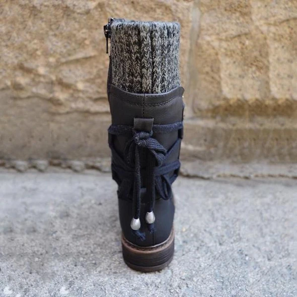 Warme Veterschoenen voor de Winter voor Vrouwen