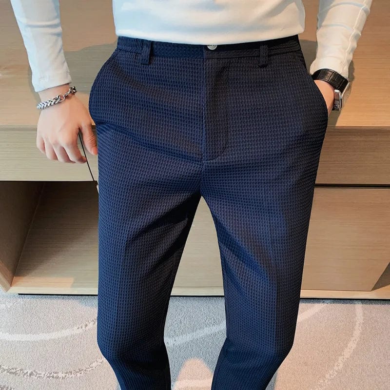 Slim Fit Kostuumbroek voor Mannen