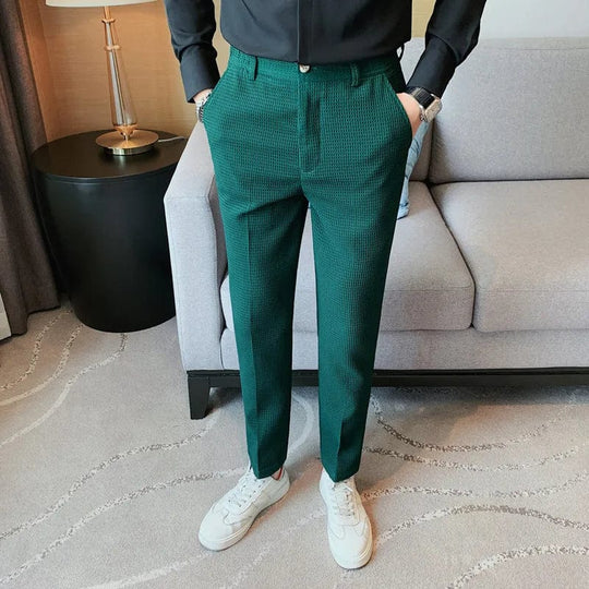 Slim Fit Kostuumbroek voor Mannen