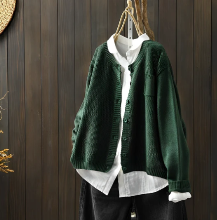 Casual Geel Vest met Knoopsluiting en Borstzak voor Vrouwen