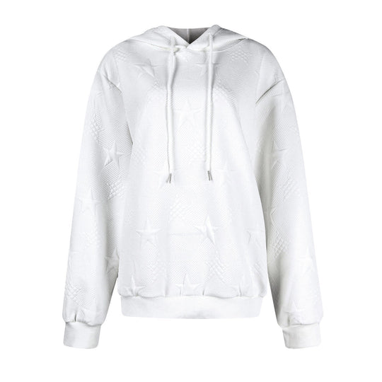Oversized Hoodie met Sterrenpatroon voor Vrouwen